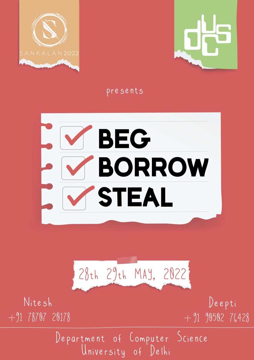 Beg Borrow Steal